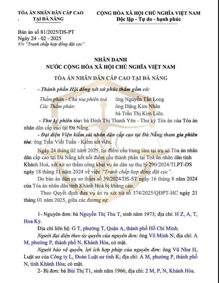 Chủ nhà đề nghị ghi giá chuyển nhượng thấp hơn giá mua bán thực tế, người mua không đồng ý dẫn đến huỷ hợp đồng đặt cọc 🙅‍♂️💸  - Ảnh 1