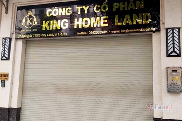 Trụ sở Công ty King Home Land tại quận Gò Vấp. 