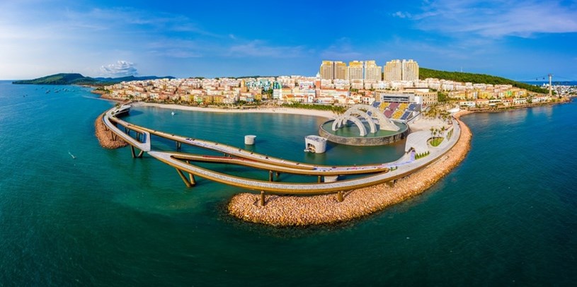 The Sunset hưởng trọn hệ sinh th&aacute;i Sun Group đ&atilde; kiến tạo tại đảo Ngọc. Ảnh: &Aacute;nh Dương.