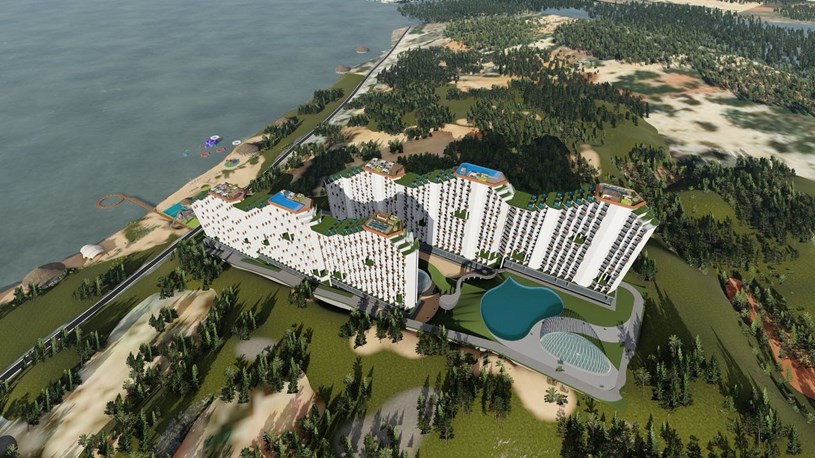 Phối cảnh dự &aacute;n Apec Mandala Wyndham Mũi N&eacute;.