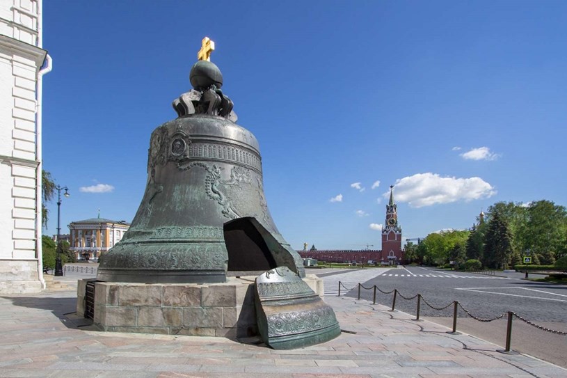 Chuông to nhất từ trước đến nay, Tsar Kolokol tại Moscow, Nga 183.251kg