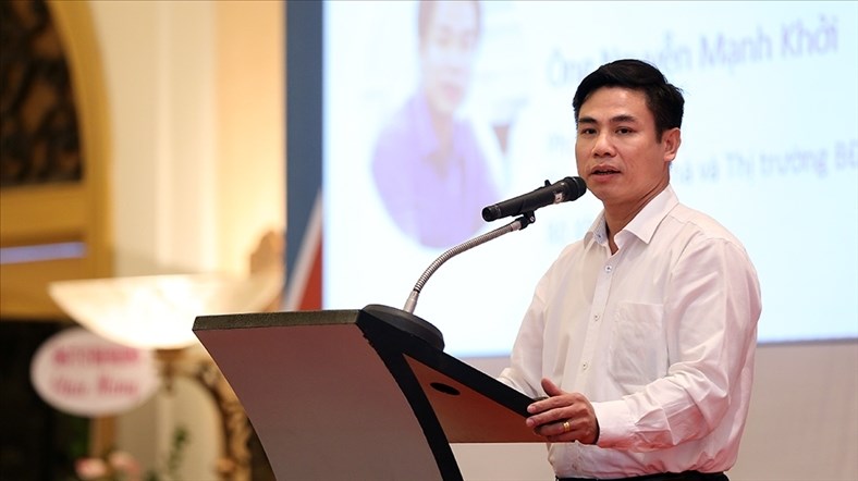 Ông Nguyễn Mạnh Khởi, Phó cục trưởng Cục Quản lý nhà và thị trường bất động sản (Bộ Xây dựng