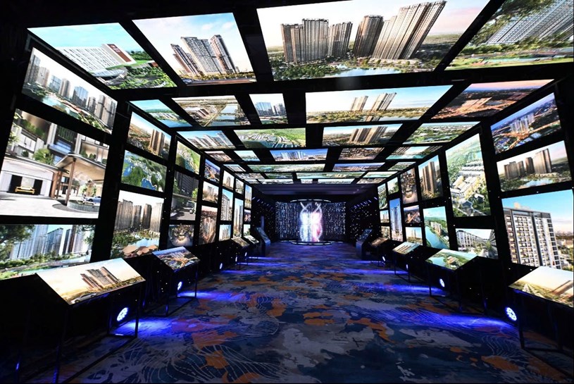 Kh&ocirc;ng gian triển l&atilde;m MIK Design Exhibition tại sự kiện.