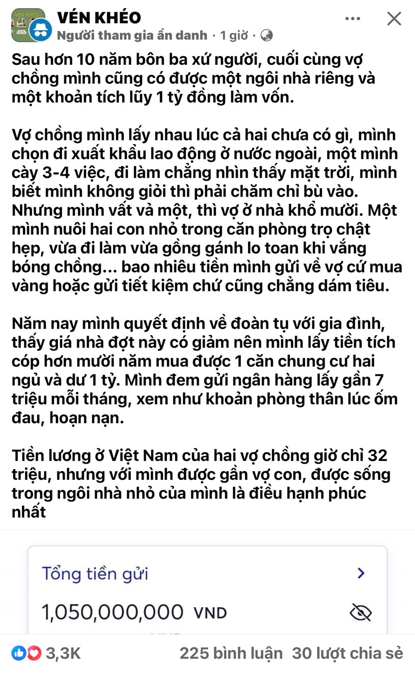 Gieo Mầm Hy Vọng Giữa Thời Bão Giá: Hành Trình Sở Hữu Nhà Từ Sự Tích Lũy Và Cố Gắng 🏠✨ - Ảnh 1