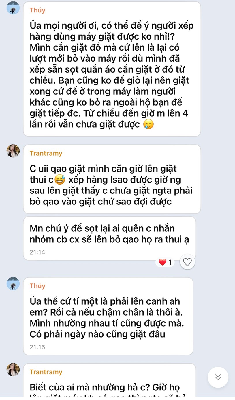 C&#226;u chuyện chiếc m&#225;y giặt chung: Nỗi đau x&#243;m trọ hiện đại - Ảnh 1