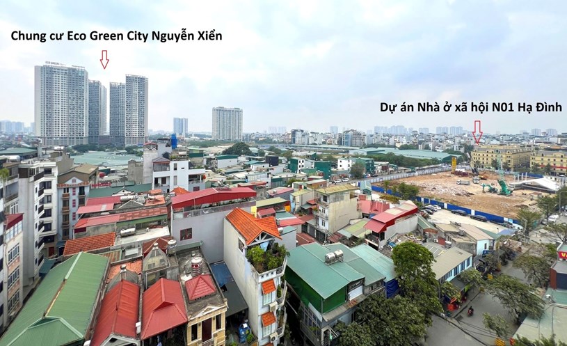 H&#224; Nội: Khởi c&#244;ng dự &#225;n Nh&#224; ở x&#227; hội tại KĐT mới Hạ Đ&#236;nh (T&#226;n Triều, Thanh Tr&#236;) - Ảnh 1