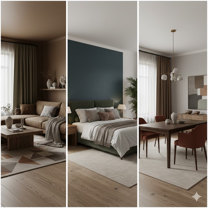 Năm 2026 rồi, đừng để nhà cửa "lòe loẹt" như tắc kè hoa: Gu màu sắc bây giờ là phải có "chiều sâu"!  - Ảnh 1