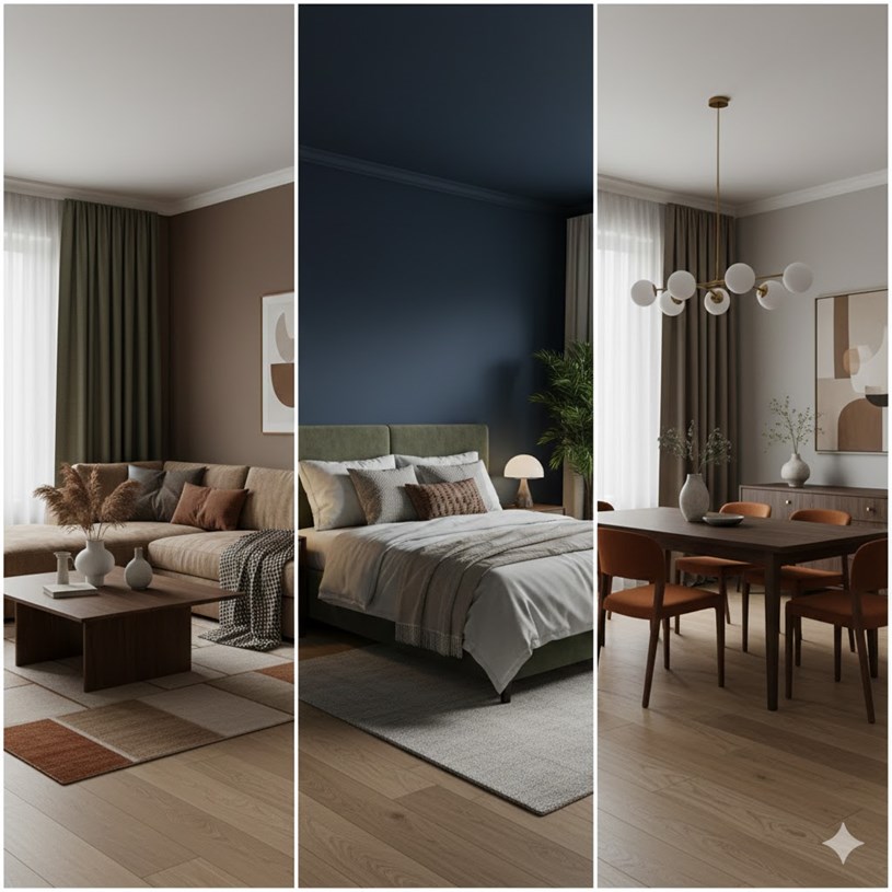 Năm 2026 rồi, đừng để nhà cửa "lòe loẹt" như tắc kè hoa: Gu màu sắc bây giờ là phải có "chiều sâu"!  - Ảnh 2