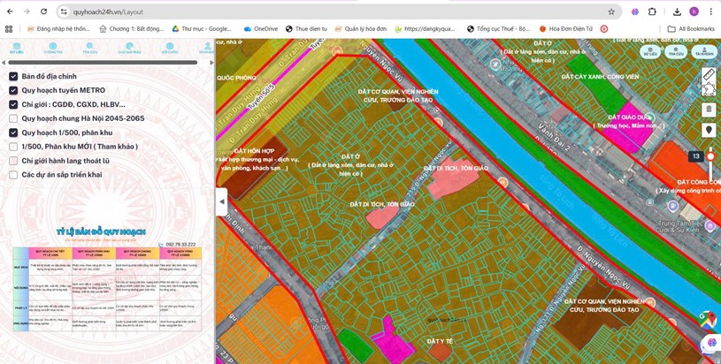 RỦI RO THAY ĐỔI QUY HOẠCH KHI MUA NHÀ NỘI ĐÔ HÀ NỘI HIỆN NAY.  - Ảnh 1