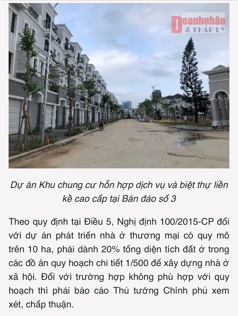 T&#237;nh ph&#225;p l&#253; dự &#225;n Grand Bay Hạ Long của BIM Group đang cần được nghi&#234;n cứu v&#224; l&#224;m s&#225;ng tỏ? - Ảnh 2