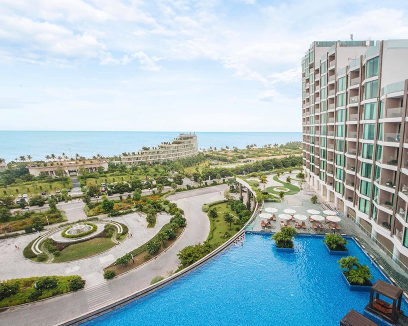 Chủ tịch Trịnh Văn Quyết kỉ niệm tròn 7 năm cải tạo khu đầm lầy hoang hoá thành quần thể FLC Sầm Sơn 5 sao chuẩn quốc tế - Ảnh 3