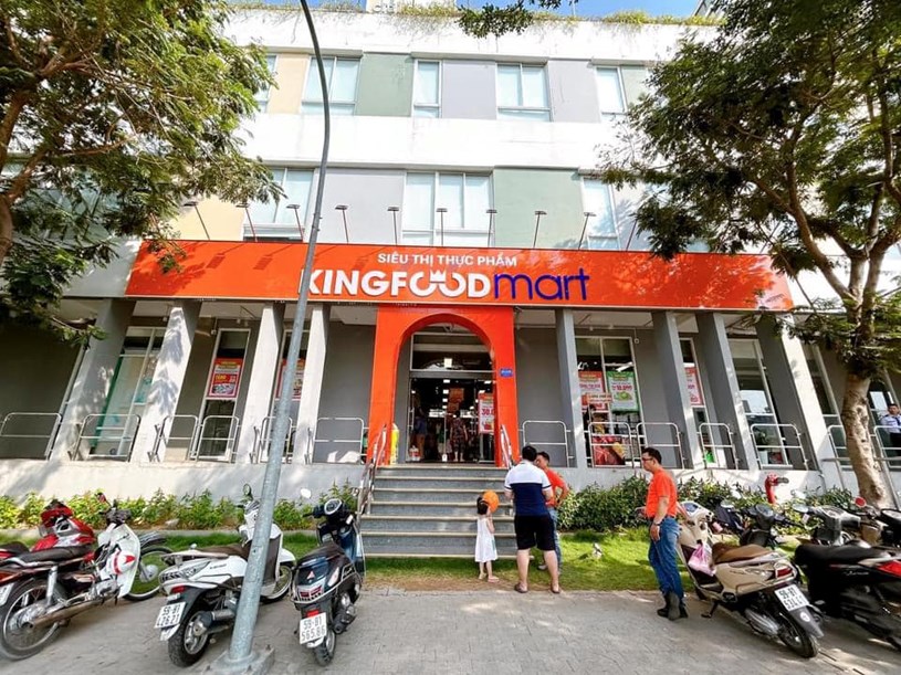 Si&ecirc;u thị King Food Mart nội khu KĐT C&aacute;t L&aacute;i