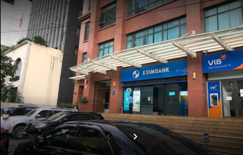 Trụ sở Ng&acirc;n h&agrave;ng Eximbank Chi nh&aacute;nh Ba Đ&igrave;nh