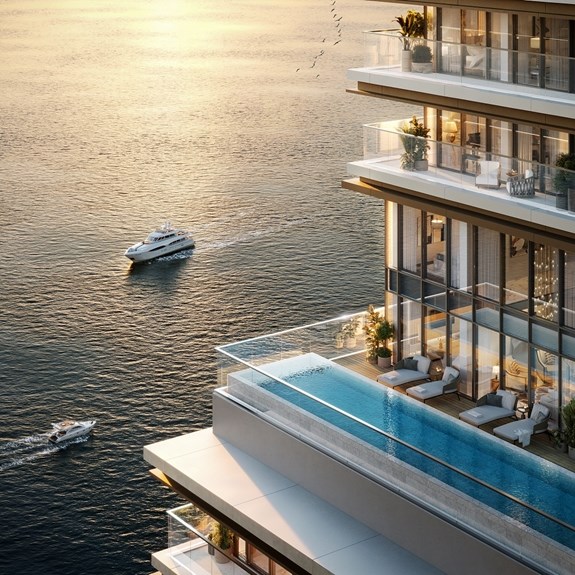 Marina Bayfront District khẳng định tầm nh&igrave;n kiến tạo vươn tầm quốc tế, nơi từng trải nghiệm được chọn lọc tinh tế v&agrave; mỗi mảnh gh&eacute;p vừa định h&igrave;nh phong c&aacute;ch sống, vừa mở ra tiềm năng đầu tư ấn tượng. Ảnh: BIM Land&nbsp;
