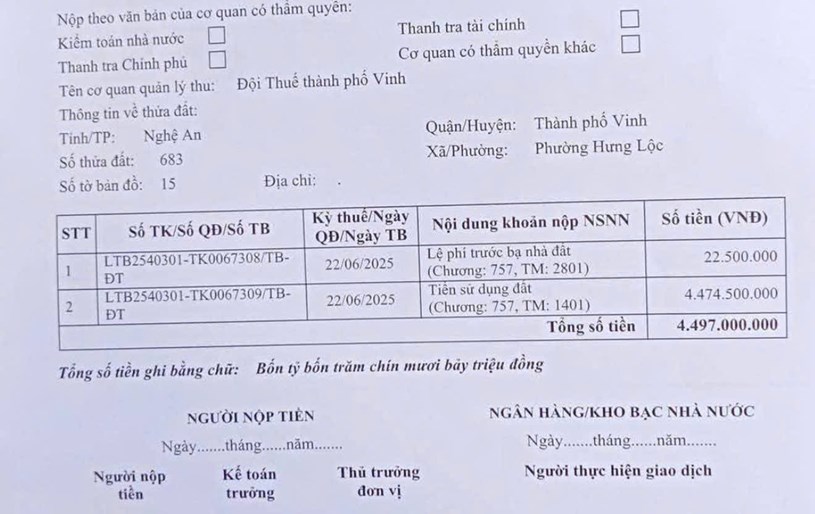 N&#202;N &quot;TẠM NGƯNG&quot; Đ&#211;NG TIỀN SỬ DỤNG ĐẤT NGAY L&#218;C N&#192;Y   - Ảnh 2