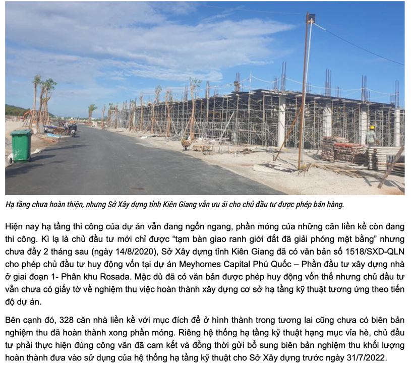 Kiên Giang: Nhiều khuất tất tại dự án Meyhomes Capital Phú Quốc? - Ảnh 3