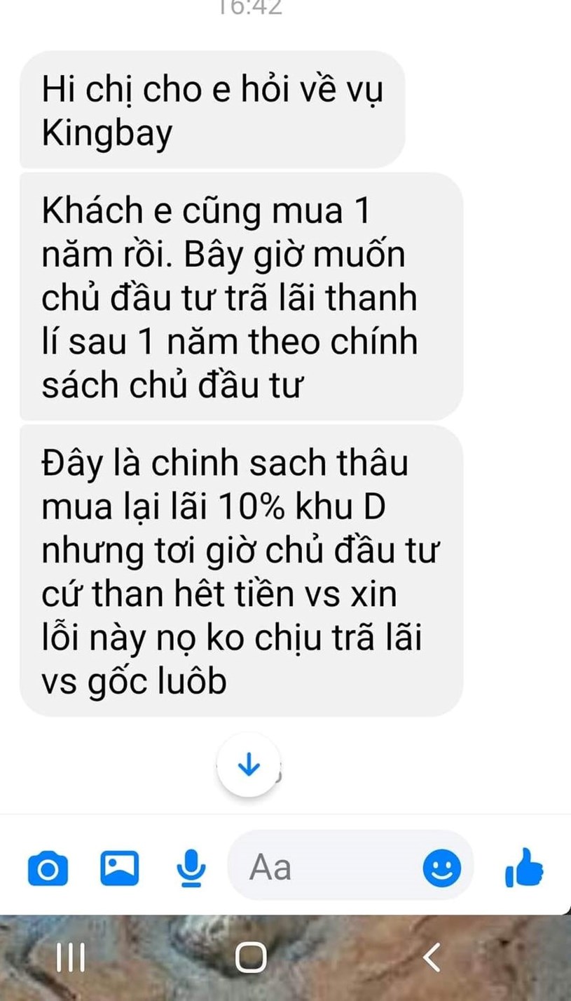 Một kh&aacute;ch h&agrave;ng kh&aacute;ch cũng gặp phải t&igrave;nh trạng tương tự. Ảnh: NVCC