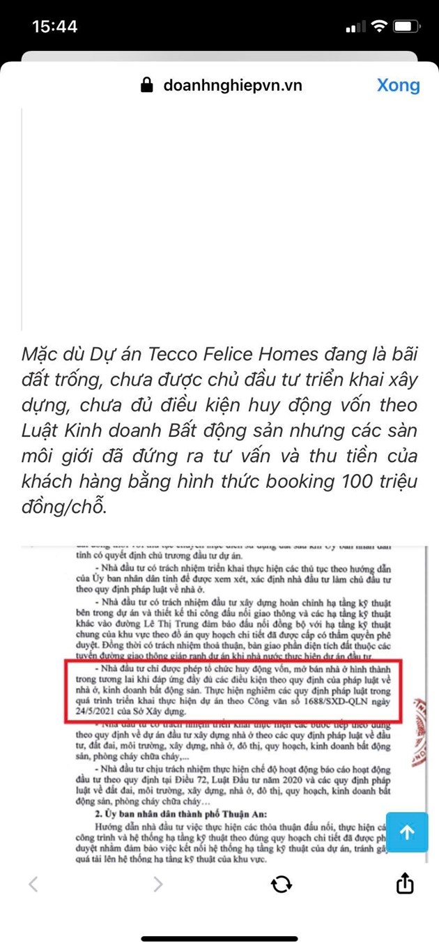 Sự thật về dự &#225;n Tecco Felice Homes - G&#243;c cảnh gi&#225;c cho nh&#224; đầu tư - Ảnh 3