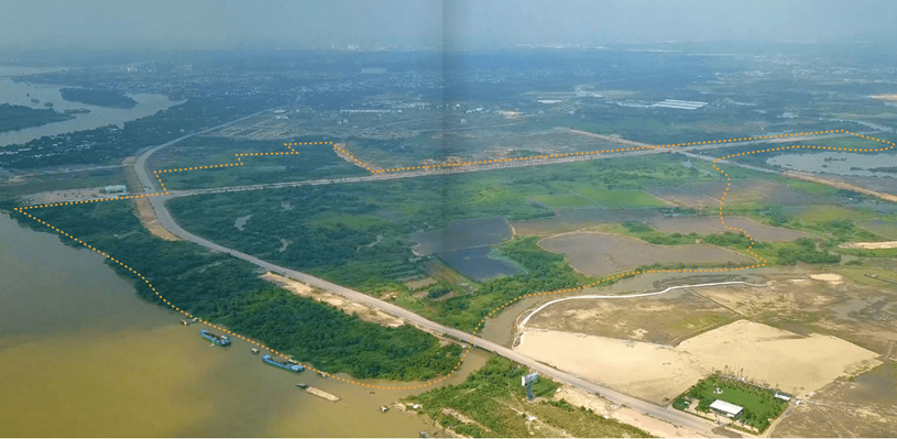 Khu đất 45ha của Nam Long vừa được Novaland th&acirc;u t&oacute;m tại đảo Đại Phước &ndash; Nhơn Trạch