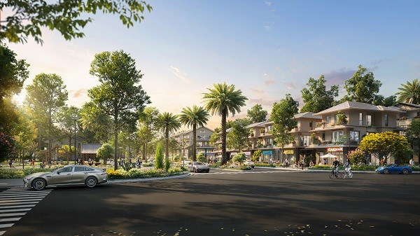 Ph&acirc;n khu M&ugrave;a Lễ Hội sở hữu hạ tầng giao th&ocirc;ng vượt trội