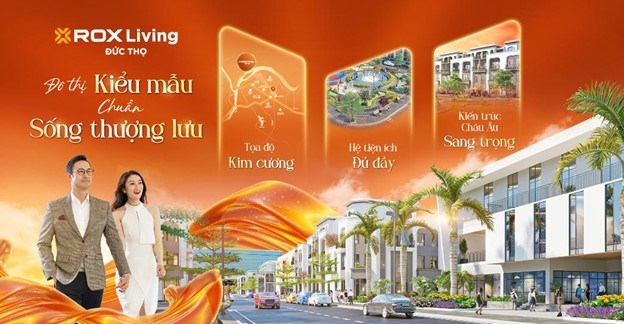 Khu đ&ocirc; thị kiểu mẫu ti&ecirc;n phong kiến tạo hệ tiện &iacute;ch đẹp v&agrave; chất tại Đức Thọ.