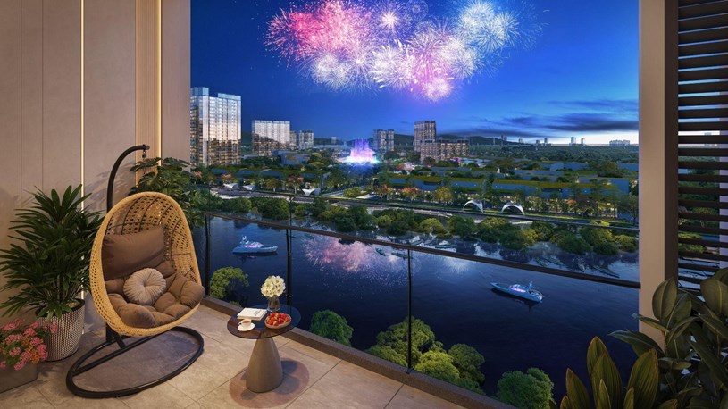 C&aacute;c căn hộ sở hữu tầm nh&igrave;n Panorama &ocirc;m trọn biển, s&ocirc;ng, n&uacute;i v&agrave; thu trọn những khoảnh khắc rực rỡ.