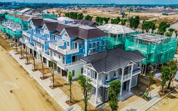 Nhiều ph&acirc;n khu của Eco Retreat đang x&acirc;y dựng để b&agrave;n giao từ qu&yacute; 3 năm 2026