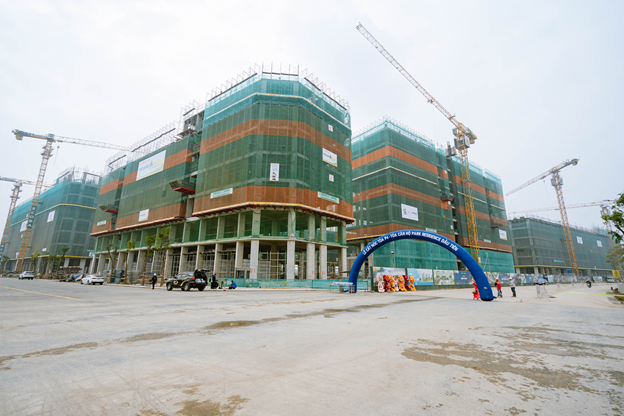 Dự &aacute;n ghi dấu mốc tiến độ ấn tượng chỉ sau 6 th&aacute;ng thi c&ocirc;ng thần tốc. (Ảnh: &Aacute;nh Dương)