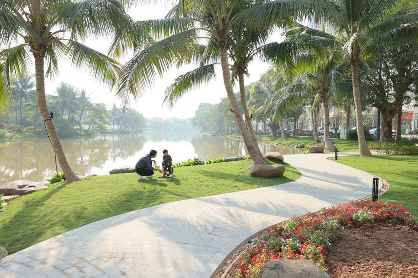 Ecopark đưa v&#224;o hoạt động cung đường dạo bộ đẹp nhất miền Bắc - Ảnh 12