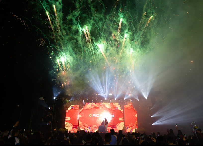 ROX Living Đức Thọ rực rỡ đêm Nhạc hội Xuân Concert, khẳng định vị thế khu đô thị trung tâm mới của địa phương - Ảnh 1