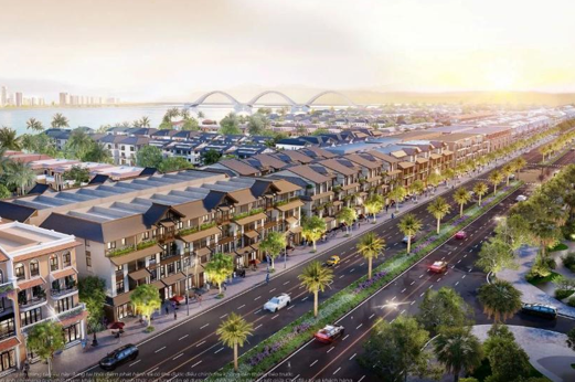 Nh&agrave; phố Boulevard Prime nằm tr&ecirc;n trục thương mại huyết mạch, đ&oacute;n trọn d&ograve;ng kh&aacute;ch khổng lồ l&ecirc;n tới 40 triệu lượt người/năm