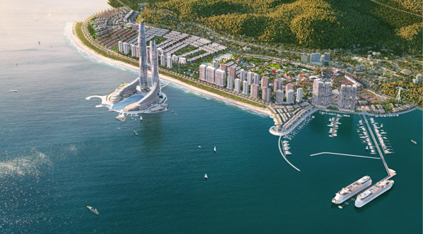 Quần thể Sun Elite City với &ldquo;1.001&rdquo; hệ tiện &iacute;ch vui chơi, giải tr&iacute; đẳng cấp. Ảnh: Sun Property.