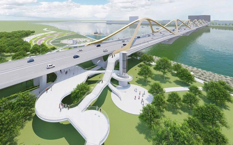 Cầu Trần Hưng Đạo l&agrave; 1 trong 7 c&ocirc;ng tr&igrave;nh biểu tượng mới của H&agrave; Nội sắp về đ&iacute;ch