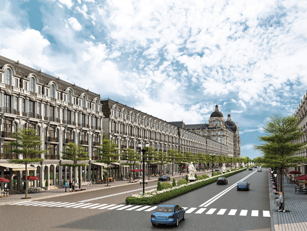 Nhờ khả năng khai th&aacute;c đa c&ocirc;ng năng, nh&agrave; phố tại Noble Palace Tay Thang Long WorldHotels Residences vừa tạo d&ograve;ng tiền ổn định từ hoạt động thương mại, vừa duy tr&igrave; tiềm năng gia tăng gi&aacute; trị theo đ&agrave; ph&aacute;t triển hạ tầng khu vực T&acirc;y Thăng Long.