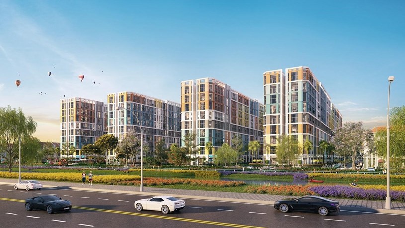 Đ&ocirc; thị nghỉ dưỡng Sun Urban City tọa lạc tại vị tr&iacute; cửa ng&otilde; ph&iacute;a Nam thủ đ&ocirc; (Ảnh phối cảnh minh họa: Sun Property)