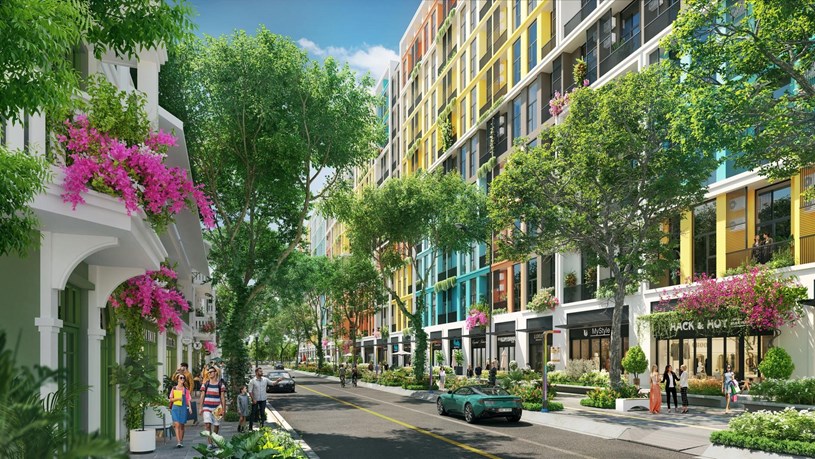 Tiềm năng kinh doanh vượt trội từ vị tr&iacute; t&acirc;m điểm kết nối của Sun Urban City (Ảnh phối cảnh minh họa: Sun Property) &nbsp;