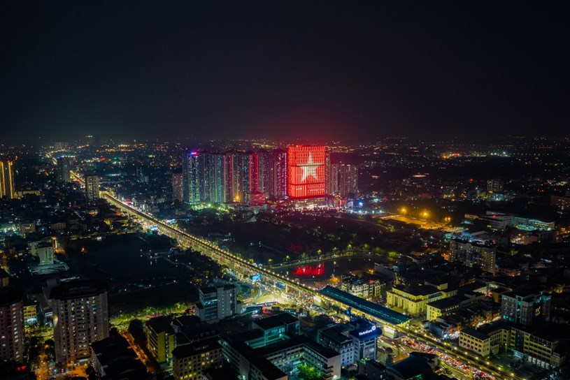Khu đ&ocirc; thị Goldmark City nằm giữa hai ga metro