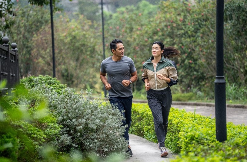 Cư d&acirc;n cảm nhận thi&ecirc;n nhi&ecirc;n hiện diện sống động trong từng kh&ocirc;ng gian sống, mang đến liệu ph&aacute;p t&aacute;i tạo năng lượng thanh thuần từ tự nhi&ecirc;n. Ảnh chụp thực tế tại Thanh Xuan Valley.