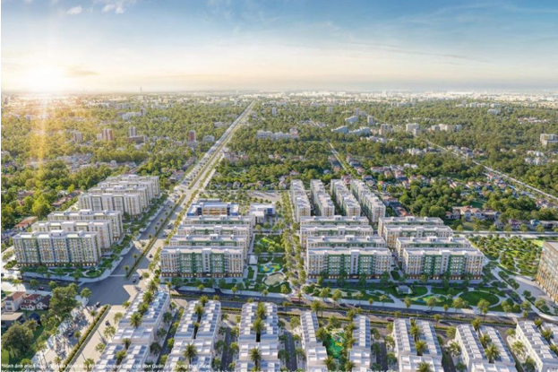 Happy Home Tr&agrave;ng C&aacute;t kết nối với h&agrave;ng loạt hạ tầng giao th&ocirc;ng chiến lược của Hải Ph&ograve;ng v&agrave; khu vực miền Bắc