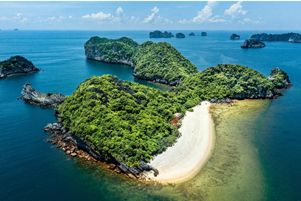 Cảnh sắc &ldquo;trời ban&rdquo; tại đảo Khỉ. Ảnh: Sun Property.