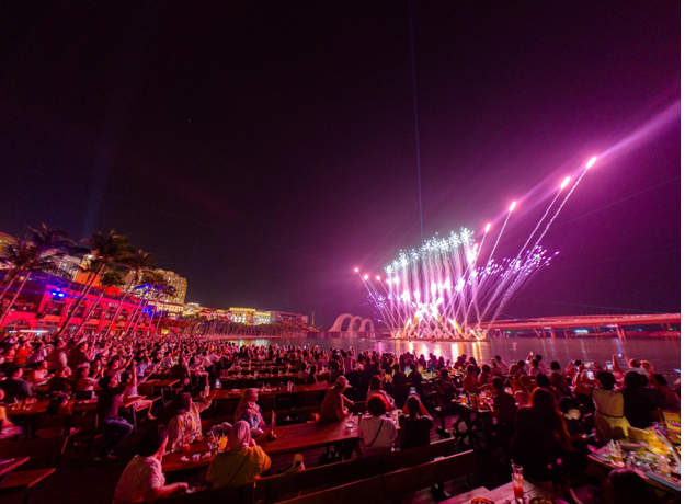 Hệ sinh th&aacute;i vui chơi, giải tr&iacute; do Sun Group kiến tạo tại Thị trấn Ho&agrave;ng H&ocirc;n thu h&uacute;t khoảng 20.000 du kh&aacute;ch mỗi ng&agrave;y. Ảnh: &Aacute;nh Dương.