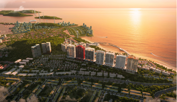 C&aacute;c căn hộ Sun Grand City Hillside Residence sở hữu tầm nh&igrave;n hướng biển, hưởng trọn hệ sinh th&aacute;i Sun Group kiến tạo tại Nam đảo. Ảnh: Sun Group.