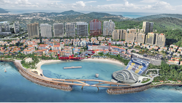 &ldquo;Thị trấn Ho&agrave;ng H&ocirc;n&rdquo; &ndash; &ldquo;tọa độ v&agrave;ng&rdquo; du lịch tại nam đảo Ph&uacute; Quốc. Ảnh: Sun Group.