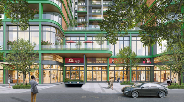 Với chuỗi dịch vụ đa dạng ngay dưới ch&acirc;n nh&agrave;, nh&agrave; đầu tư tr&aacute;nh rủi ro "ch&ocirc;n vốn" v&agrave;o những v&ugrave;ng thưa vắng tiện &iacute;ch. Ảnh: Sun Property.