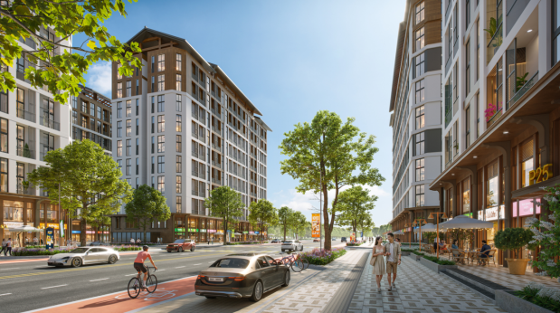 Park Residence sở hữu nhiều ưu thế nổi bật về vị tr&iacute;, tiện &iacute;ch. Ảnh phối cảnh: Sun Property