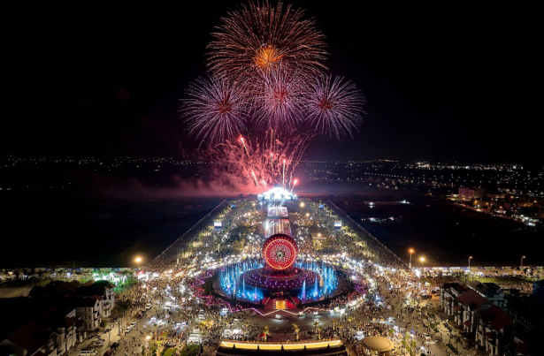 Chuỗi c&ocirc;ng vi&ecirc;n chủ đề định h&igrave;nh nhịp sống giải tr&iacute;, nghỉ dưỡng s&ocirc;i động. Ảnh: &Aacute;nh Dương