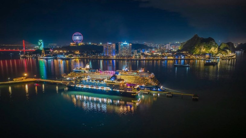 Cảng t&agrave;u kh&aacute;ch quốc tế Hạ Long &ndash; điểm nhấn về hạ tầng gia tăng kết nối Sun Elite City với c&aacute;c thị trường quốc tế. Ảnh: &Aacute;nh Dương.