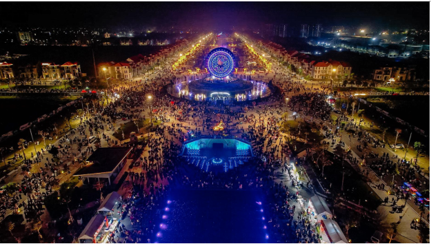 Sun Urban City ghi nhận nhịp sống s&ocirc;i động sau hơn một năm triển khai. Ảnh: &Aacute;nh Dương