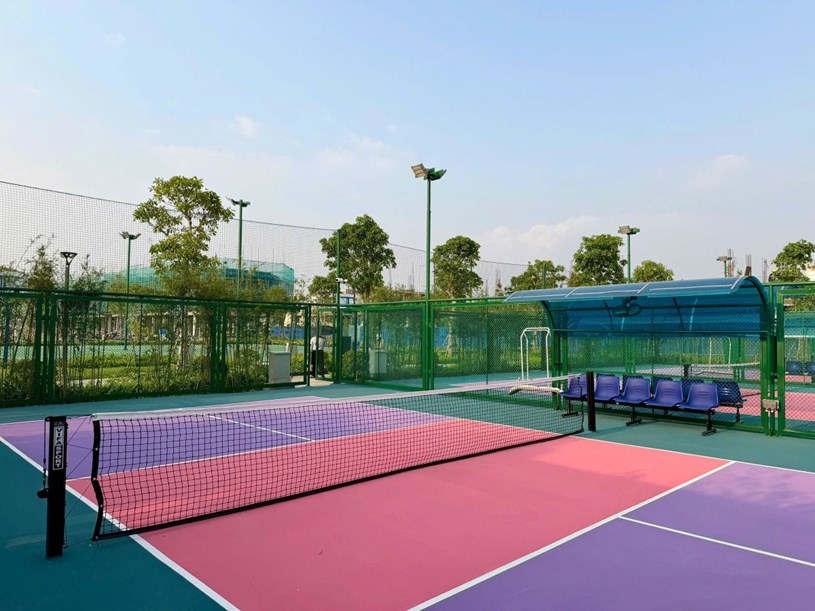 T&iacute;nh đến th&aacute;ng 4/2026, nhiều tiện &iacute;ch c&ugrave;ng tuyến đường nội khu của Vinhomes Green City đ&atilde; ho&agrave;n thiện