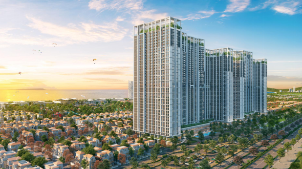 Th&aacute;p căn hộ Beacon do c&aacute;c kiến tr&uacute;c sư h&agrave;ng đầu thế giới thiết kế. Ảnh phối cảnh: Sun Property
